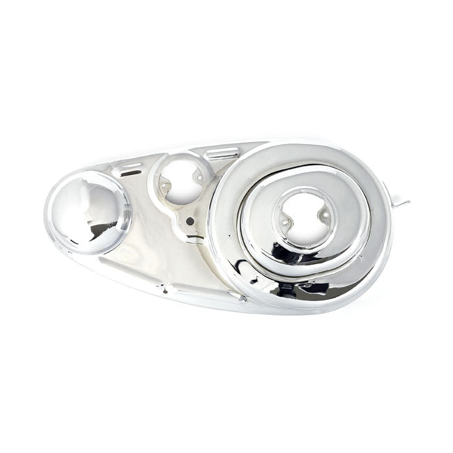 Paughco Outer Primary Cover. Chrome – 1932–1973 45" SV OEM STYLE. KICKSTART