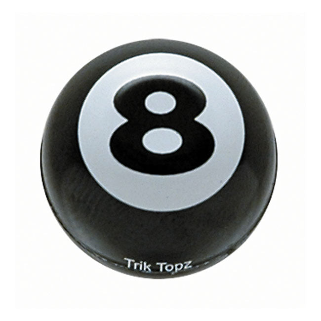 Triktopz Eight Ball Valve Caps. Black – Universal