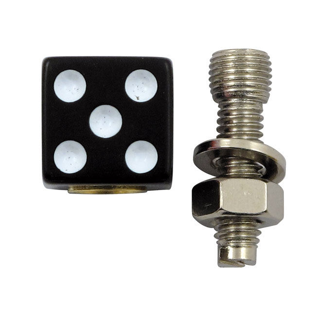 Trik Topz Licence Plate Mounts Dice Black – Universal