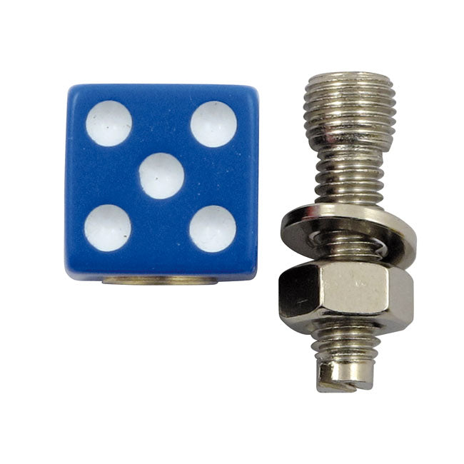 Trik Topz Licence Plate Mounts Dice Blue – Universal