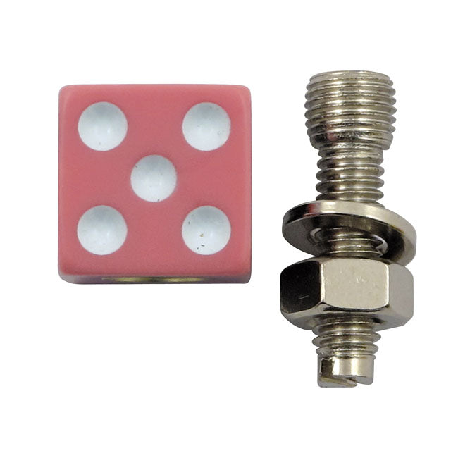 Trik Topz Licence Plate Mounts Dice Pink – Universal