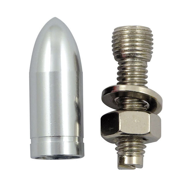 Trik Topz Licence Plate Mounts Bullet Silver – Universal