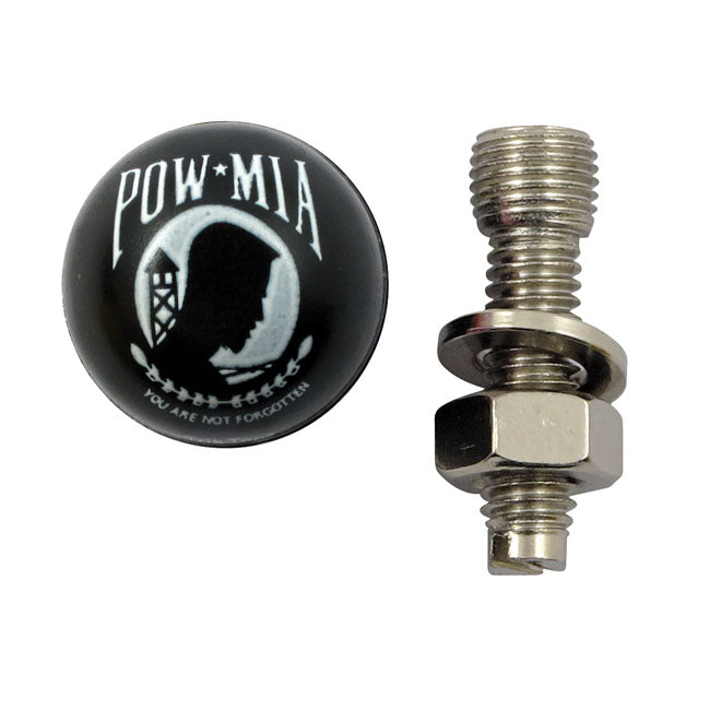 Trik Topz Licence Plate Mounts Pow-Mia – Universal