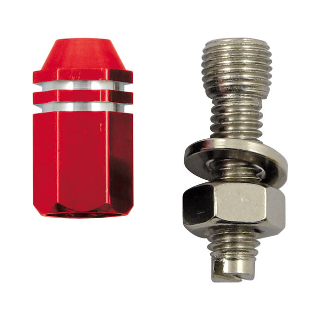 Trik Topz Licence Plate Mounts Alloy Twotone Hex Straight – Universal