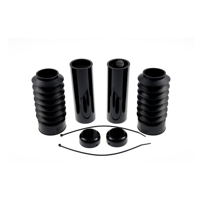 Cult-Werk 6-Piece Fork Tube Cover Kit. Gloss Black – 2013–2017 FXSB