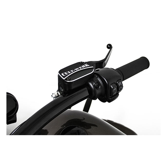 Cult-Werk Master Cylinder Cover. Black – 2013–2017 FXSB