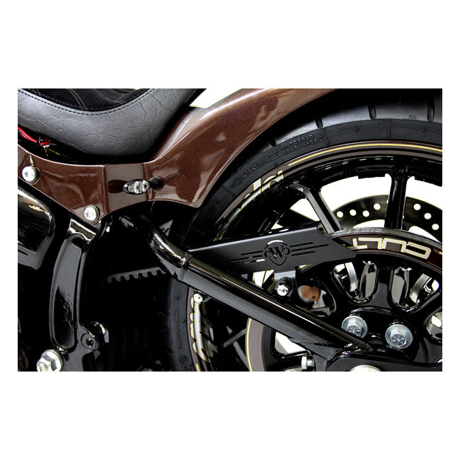 Cult-Werk Upper Belt Guard. Black – 2008–2017 Softail