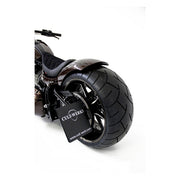 Cult-Werk Side Mount License Plate Bracket, Black. Germany – 2013–2017 FXSB