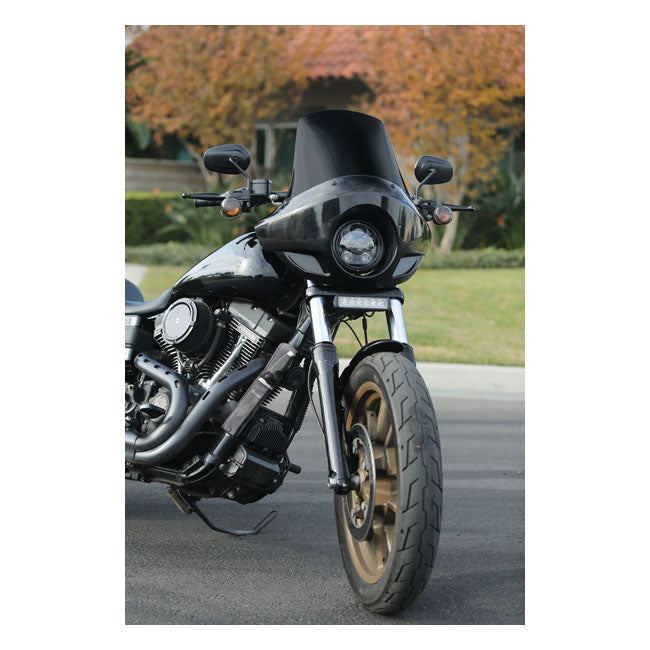 Burly Club Fairing Tall ABS – For Most Bikes with 5 3/4 Headlamp and…