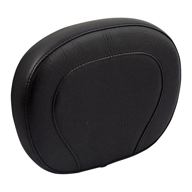 Mustang Setback Sissy Bar Pad. Black – All H-D with OEM H-D Medallion Style…
