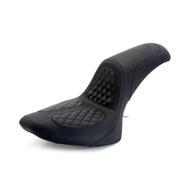 Mustang Fastback 2-Up Seat by Perewitz – 2000–2015 Softail with Up to 150mm Rear…