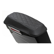 Mustang Saddlebag Lid Cover Set. Diamond – 2014–2025 FLT/Touring