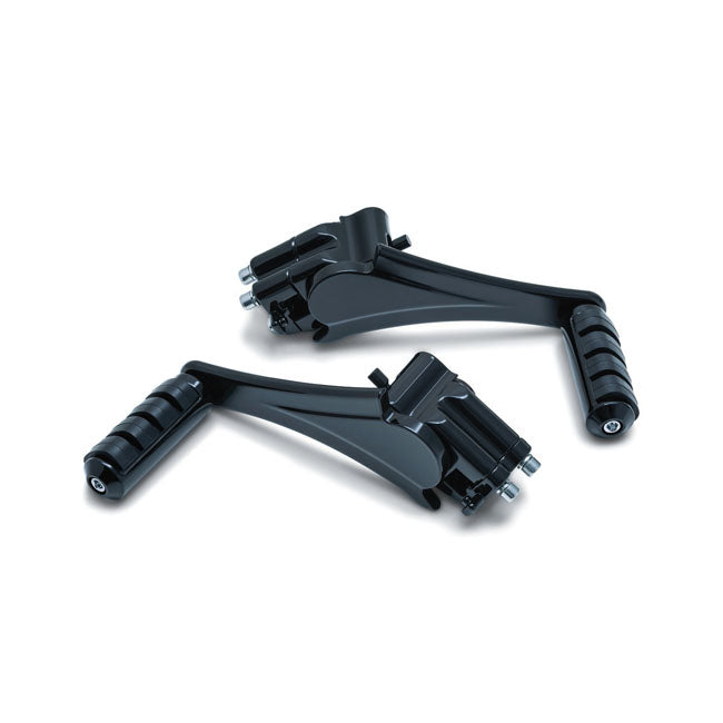Kuryakyn Adjustable Touring Passenger Pegs. Black – H-D: 2010–2023 Electra Glides; 2011–2013…