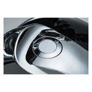 Kuryakyn Flush Mount Pop-Up Gas Cap . Chrome – 1996–2026 H-D with Screw-in Gas Caps