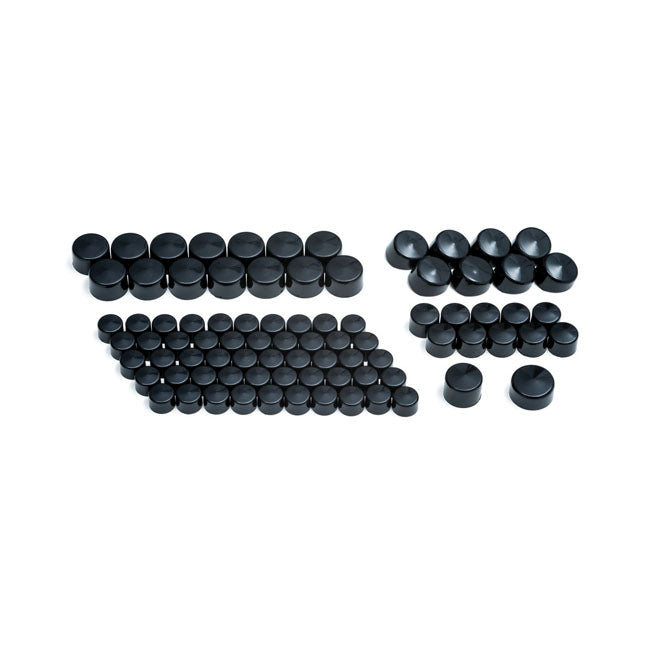 Kuryakyn Kool Kaps Bolt Cover Engine Kit – 1984–2017 Big Twin Evo Big Twin; Twin…