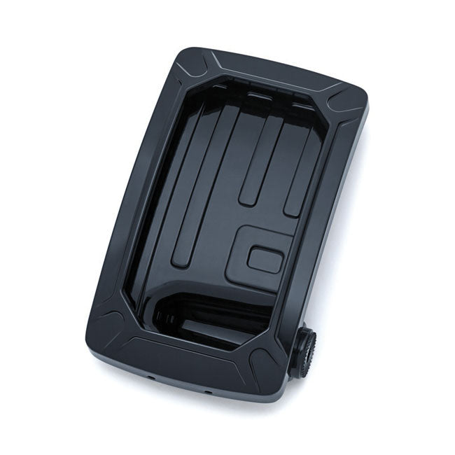 Kuryakyn Nova Curved License Plate Holder, Vertical