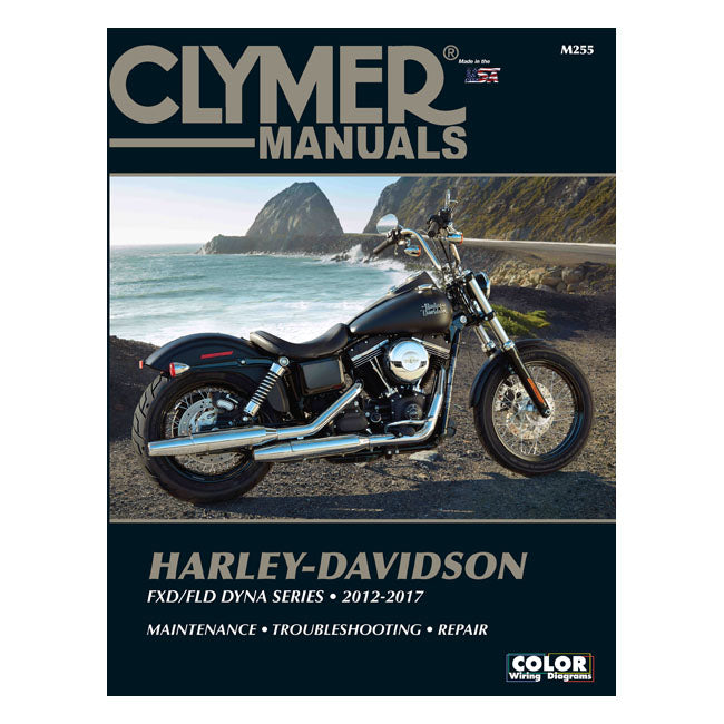 Clymer Service Manual 12-17 Dyna – 2012–2017 Dyna Models