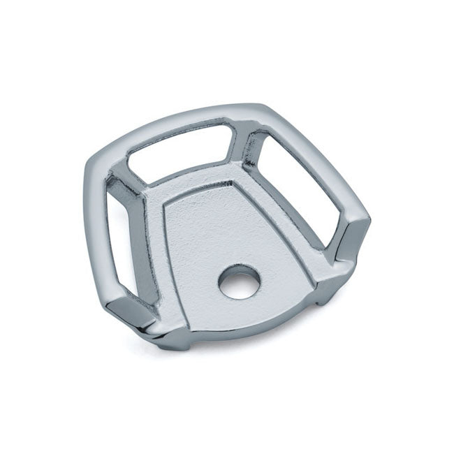 Kuryakyn rear seat tie-down anchor. Chrome Some stock & many custom applications