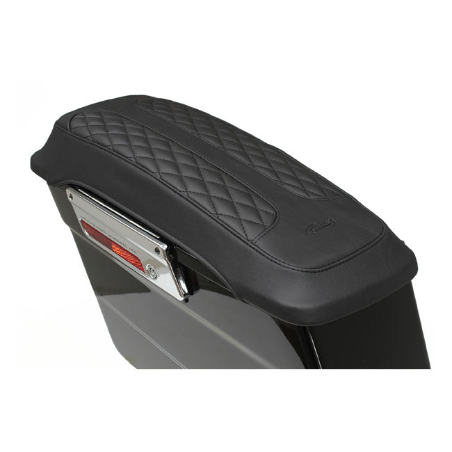 Mustang Saddlebag Lid Cover Set. Perewitz Styled – 1993–2013 FLT/Touring