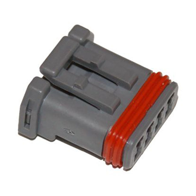 Namz MX-1900 4-Position Gray Socket Housing