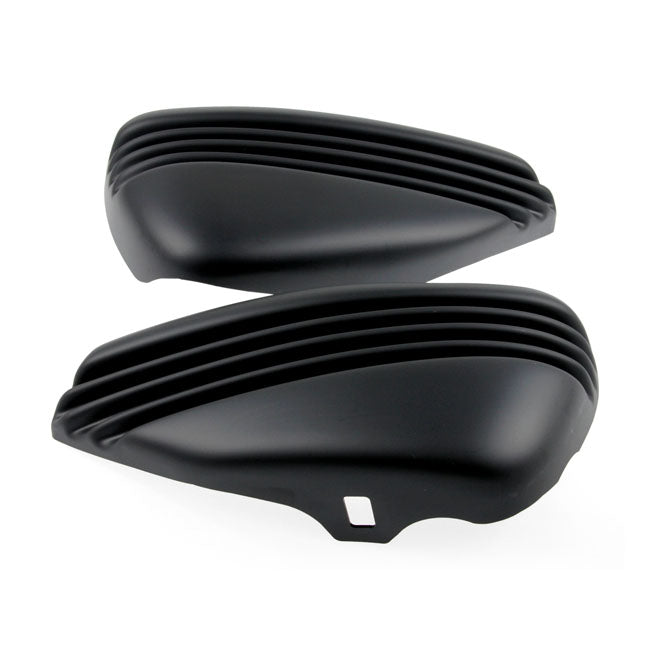 Cult-Werk ''Bobber'' Side Cover Set. Matte Black – 2004–2013 XL Sportster