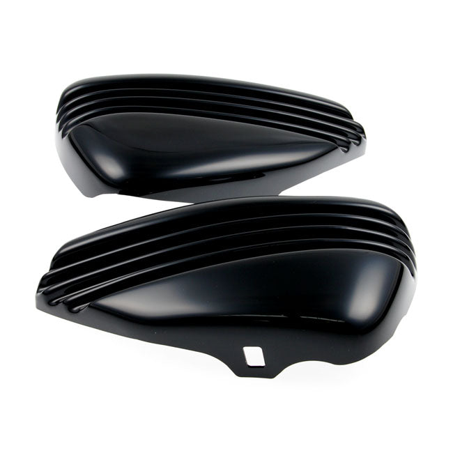 Cult-Werk ''Bobber'' Side Cover Set. Gloss Black – 2004–2013 XL Sportster