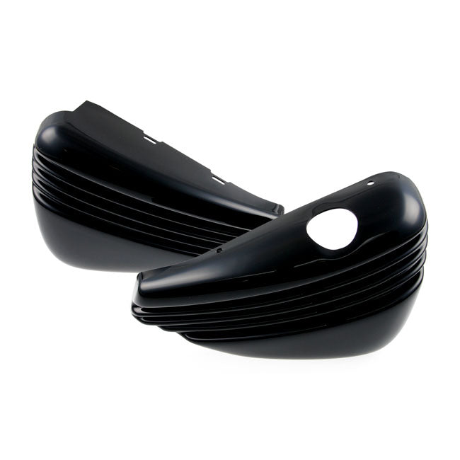 Cult-Werk ''Bobber'' Side Cover Set. Gloss Black – 2004–2013 XL Sportster