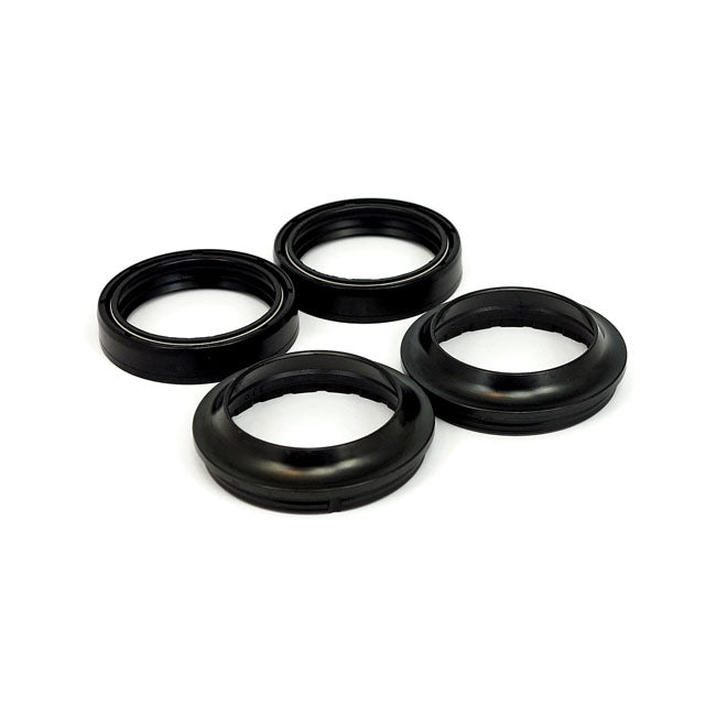 All Balls Fork Seal & Dust Seal Kit. 43mm Forks – H-D: 2018–2026 Softail with Inverted…