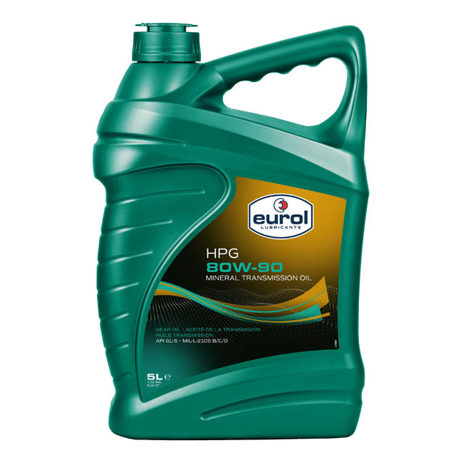 Eurol 80W90 GL5 Transmission Oil. 5 Liter – 1936–2026 All Big Twin