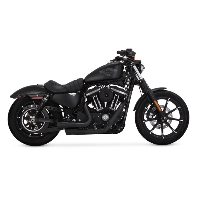 Vance & Hines 2-2 Mini-grenades Exhaust. Black – 2004–2020 XL Sportster