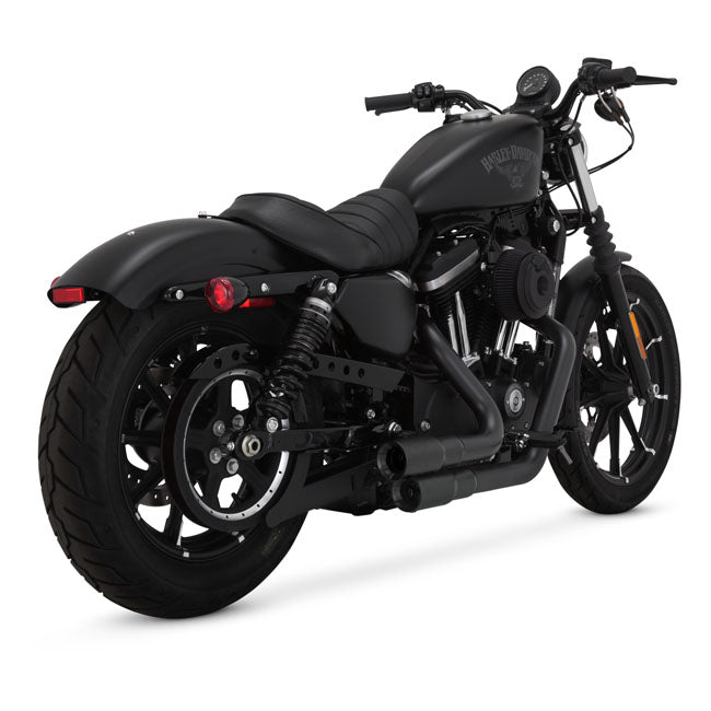 Vance & Hines 2-2 Mini-grenades Exhaust. Black – 2004–2020 XL Sportster