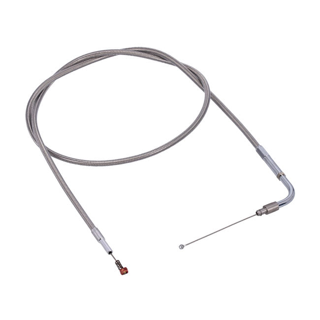 Barnett Idle Cable Braided +12" – 2001–2009 Softail; 2009 FLSTC; 2001–2015…