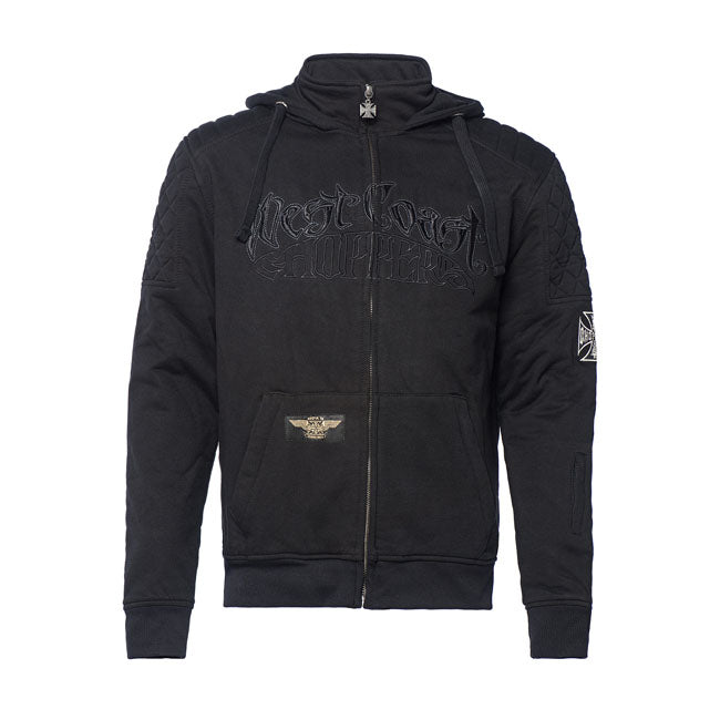 West Coast Choppers Wcc Por Vida Riding Hoodie Aramid Fibre – S