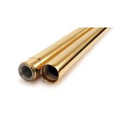 Custom Cycle Engineering CC Eng. 39mm Fork Tubes, TNC Gold. 24-1/4" OAL – 1988–2018 XL Sportster; 1987–1994 FXR…