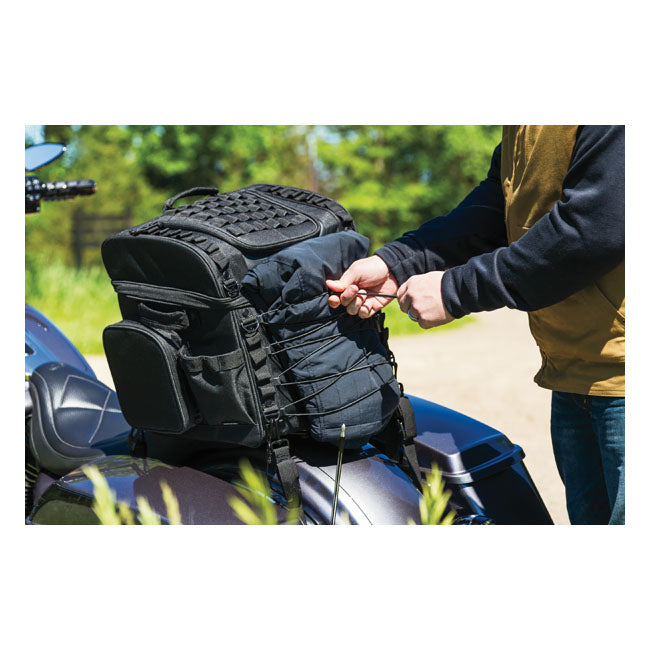 Kuryakyn Momentum Vagabond Bag, Black – Universal