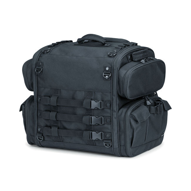 Kuryakyn Momentum Road Warrior Bag, Black – Universal