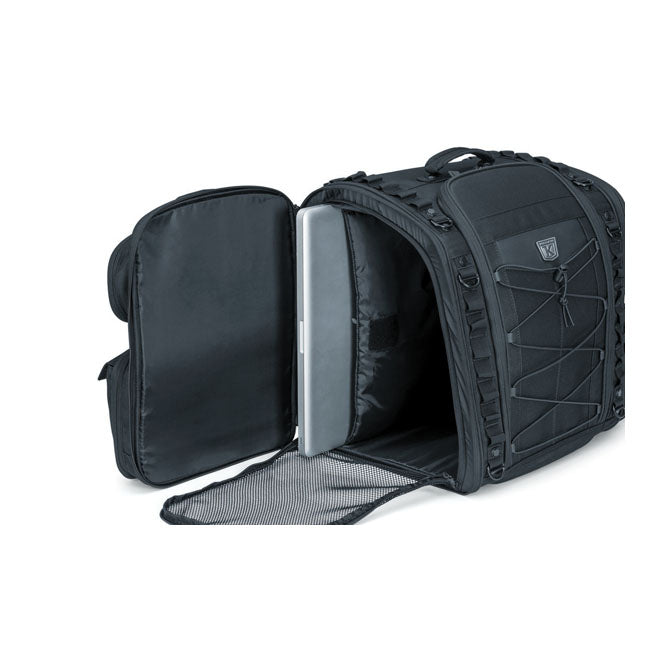 Kuryakyn Momentum Road Warrior Bag, Black – Universal