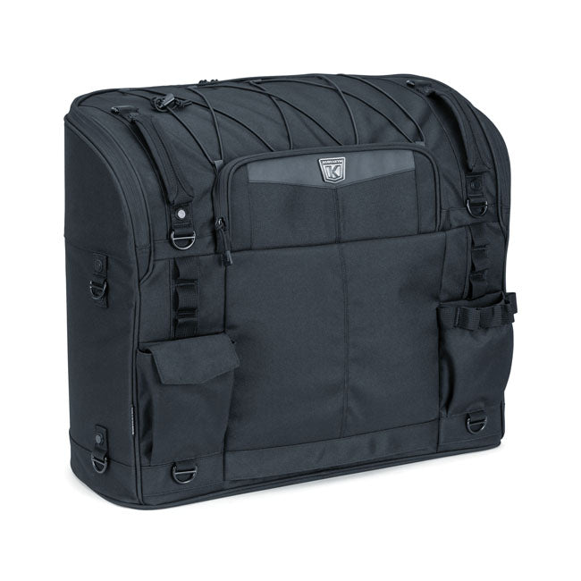Kuryakyn Momentum Wanderer Touring Seat Bag, Black – Honda Gold Wing GL1500 and GL1800 Models…