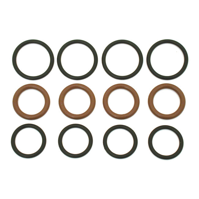 Cometic 84-99 B.T. Pushrod Cover Seal Kit – 1984–1999 Big Twin; 1986–1990 XL…