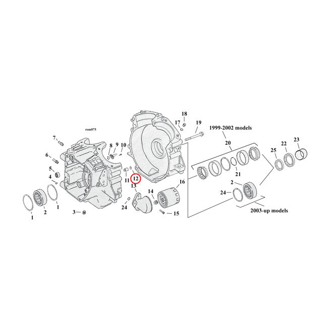 Cometic Cyl. Head / Oil Pump Body / Crankcase – Cylinder to Head Stud Oil Return (with…