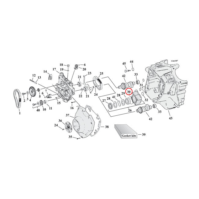 Cometic O-ring Oil Pump Housing – 1999–2006 Twin Cam