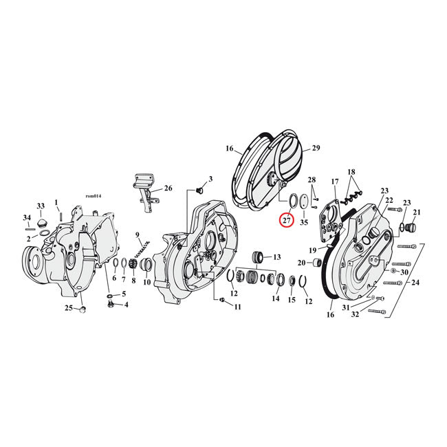 Cometic Gasket Inspection Cover. .060" AFM – 1936–1964 Big Twin OHV & Flathead…