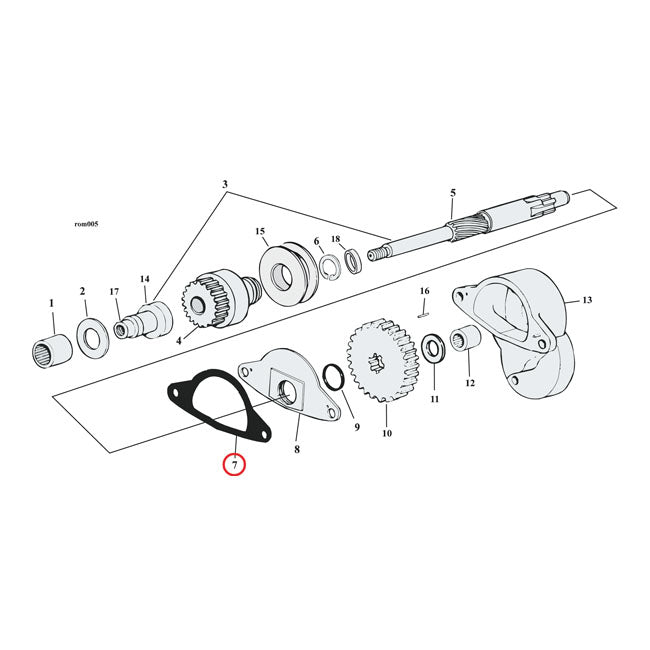 Cometic Gasket Oil Deflector Plate Starter. Fiber – 1965–1986 FL; FX; 1980–1984 FLT/Touring…
