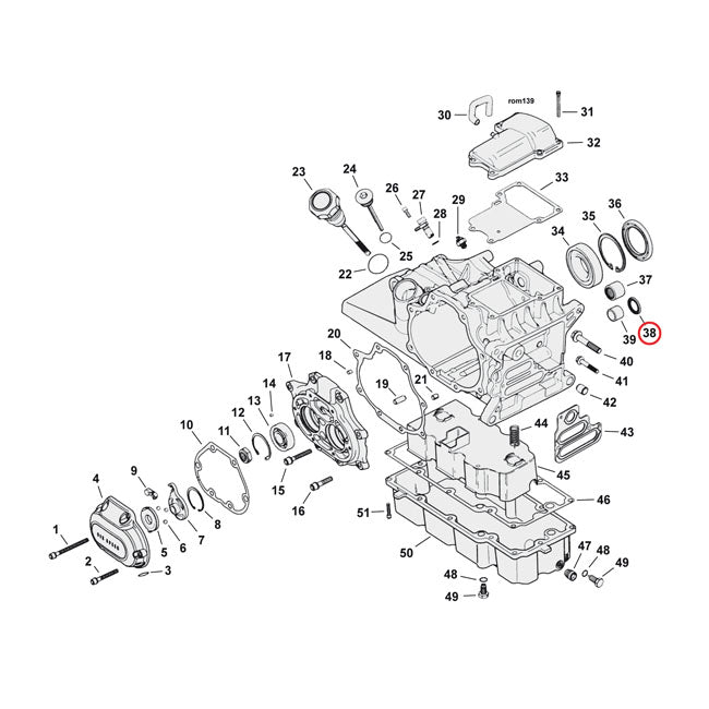 Cometic Transm. Shifter Shaft / Clutch Release – Shifter: 2006–2013 Dyna; 2007–2013…