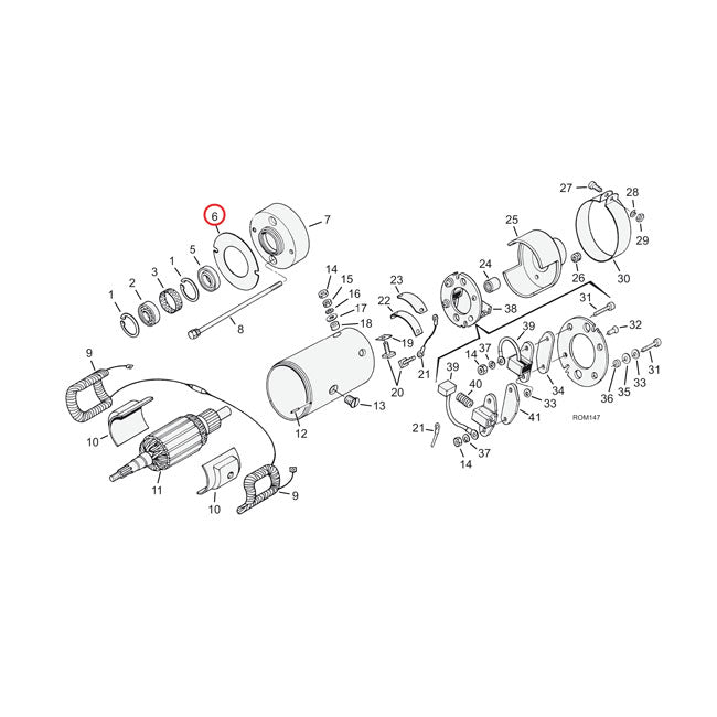 Cometic Generator Mount Gasket – 1930–1957 FL; XL Sportster; 45" Flathead