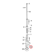 Cometic O-ring Tappet Guide / Rocker / Oil Pump – 1986–1990 XL Sportster : Oil Feed Hole…