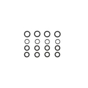 Cometic Pushrod Cover Seal Kit. Rubber – 1948–1965 Panhead; 66-E79 Shovelhead