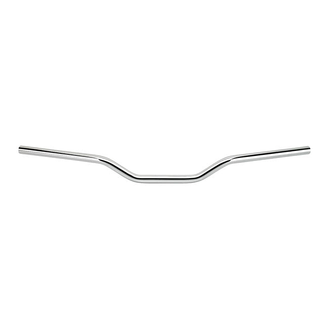 Biltwell 7/8" tracker mid handlebar chrome Univ. for bikes with 22mm bars