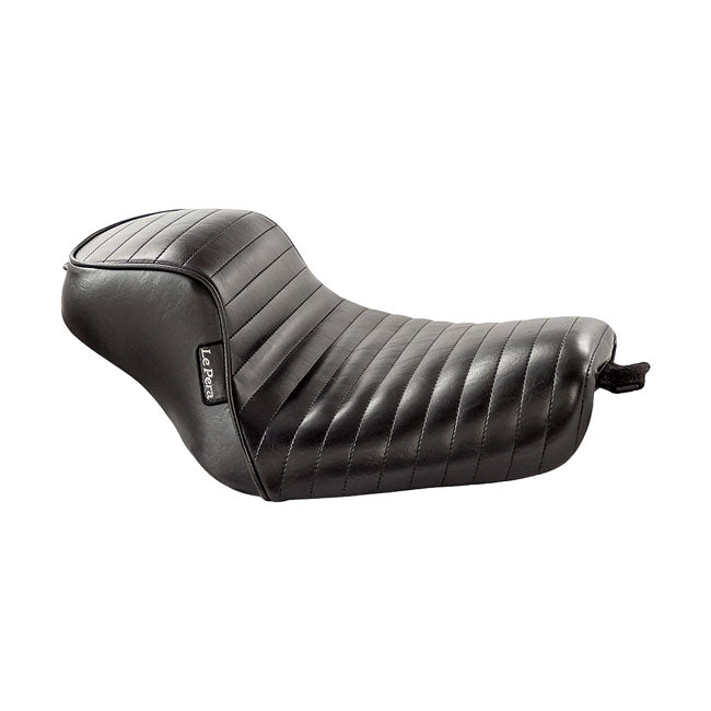 Le Pera Sprocket Solo Seat. Pleated – 2004–2022 XL Sportster with 3.3 and 4.5…