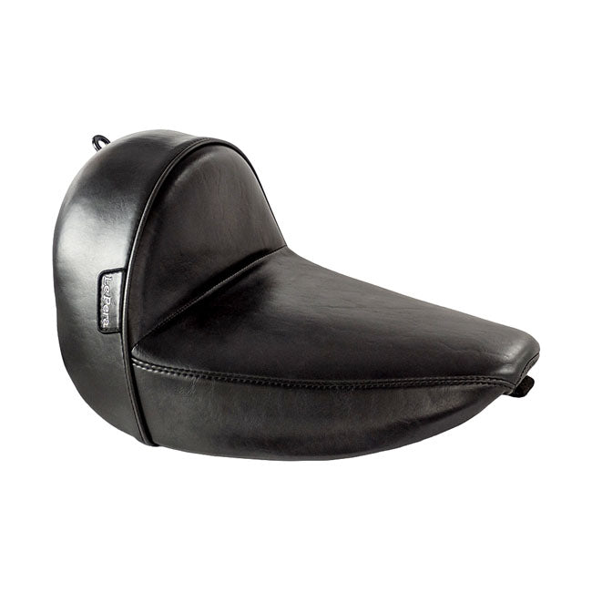 Le Pera Stubs Cafe Solo Seat. Black, Smooth – 2016–2017 FLS/S Softail Slim
